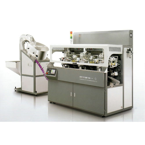 Electro-pneumatic hot foil stamping machine - H-TBD2 - LC Printing Machine Factory Limited - for large print areas
