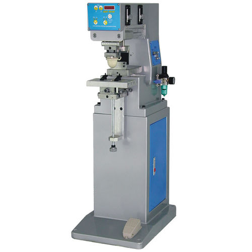 Pad printing machine with closed ink cup - Mini-215T   - LC Printing Machine Factory Limited - 2-color / for the toy industry
