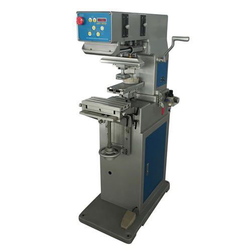 Pad printing machine with closed ink cup - P1-250T - LC Printing Machine Factory Limited - for the toy industry / for the electronics industry / for the pharmaceutical industry