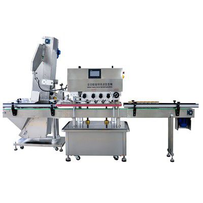 Automatic capping machine - ALM-1208XG - LC Printing Machine Factory Limited - bottle / high-speed