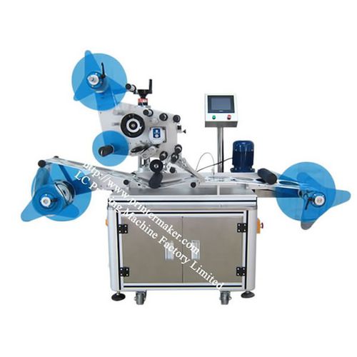 PLC-controlled labeling machine - ALM-11100 - LC Printing Machine Factory Limited - semi-automatic / for bottles / for tubes