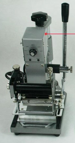 Paper hot foil stamping machine - WTJ-90A - LC Printing