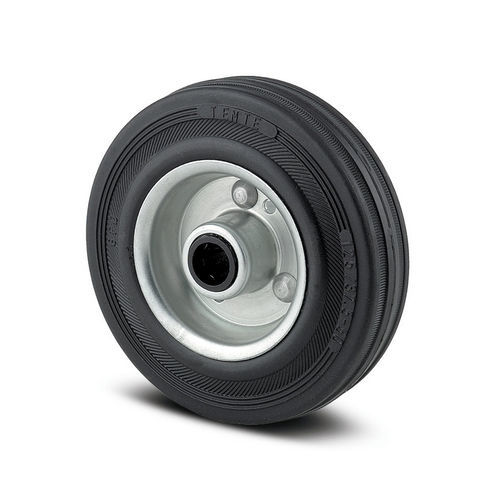 Wheel with solid tire - PURETECH - TENTE ® - rubber / non-marking