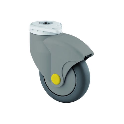 Swivel caster - Galea - TENTE ® - base plate / double / non-marking