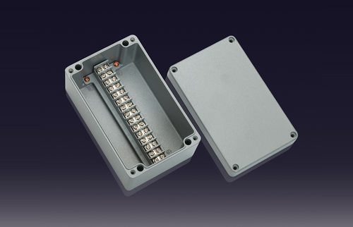 Wall-mounted terminal box - BC-AL-15P - BOXCO Inc. - IP66 / IP67 / IK 08