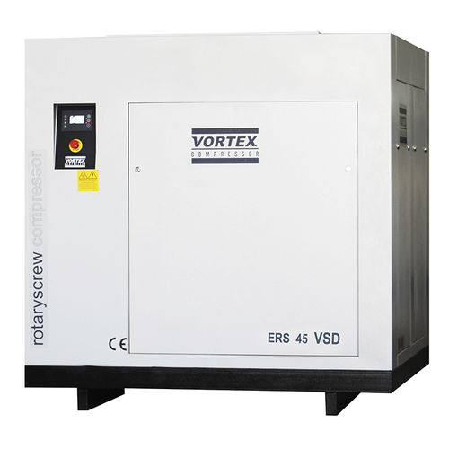 Screw compressor - VSD series - Vortex Compressor - rotary / air / electrically-powered