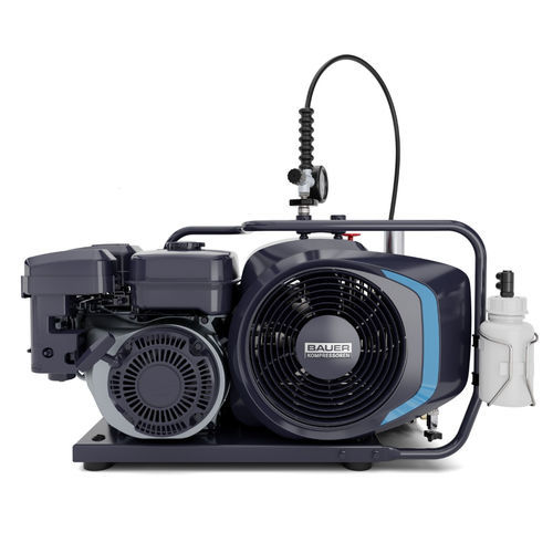 Piston compressor - JUNIOR II series  - BAUER KOMPRESSOREN GmbH - breathing air / gasoline engine / mobile