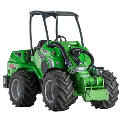 Rubber-tired loader - 800 series - Avant Tecno Oy - articulated / telescopic / compact