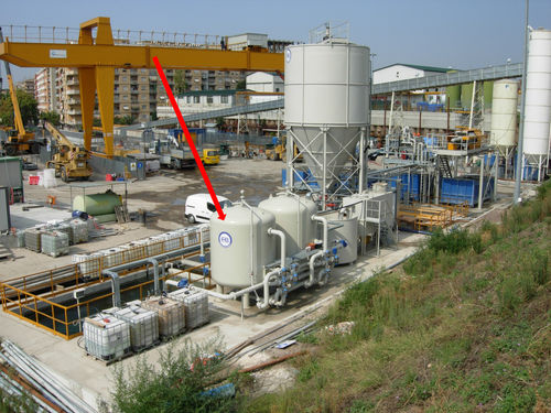 Quartzite filtration system - FB/2500 QC - FRACCAROLI & BALZAN S.p.a - for decanted water