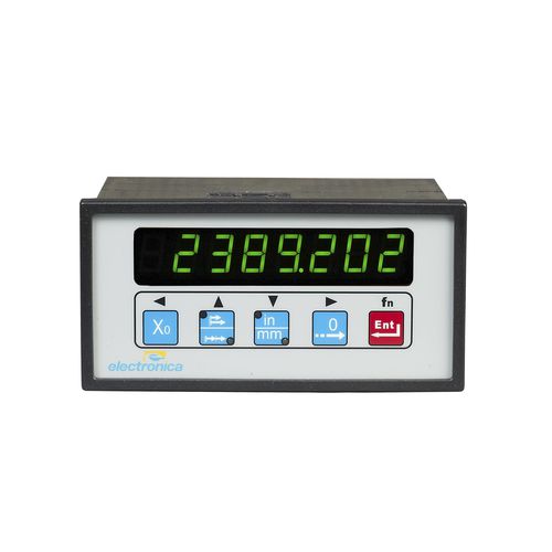Position indicator - EL10 - Electronica Mechatronic Systems (I) Pvt Ltd - 7-segment / with LED display / panel-mount