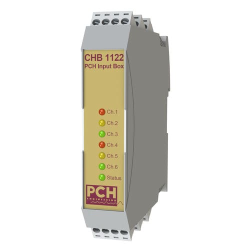 Analog input module - PCH Input Box, CHB 1122 - PCH Engineering A/S - Modbus RTU / Modbus TCP / 6-channel digital input