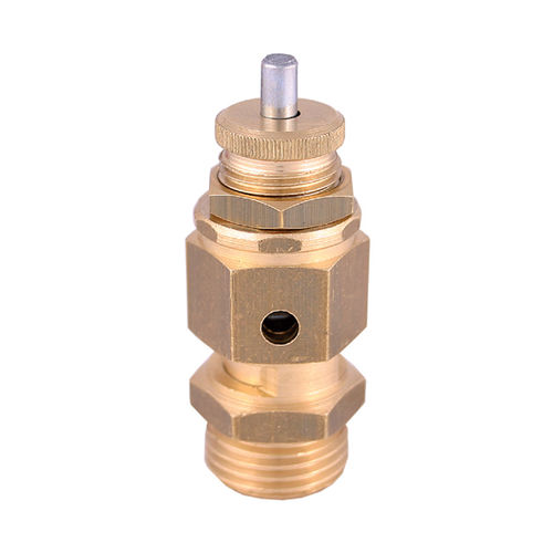 Air safety valve - VS - SAF S.R.L. - for tanks / brass / steel