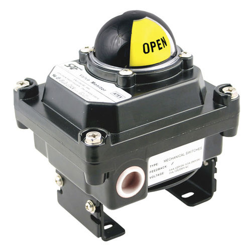 Explosion-proof limit switch box - SB series - SAF S.R.L. - for quarter-turn actuators / with aluminum housing