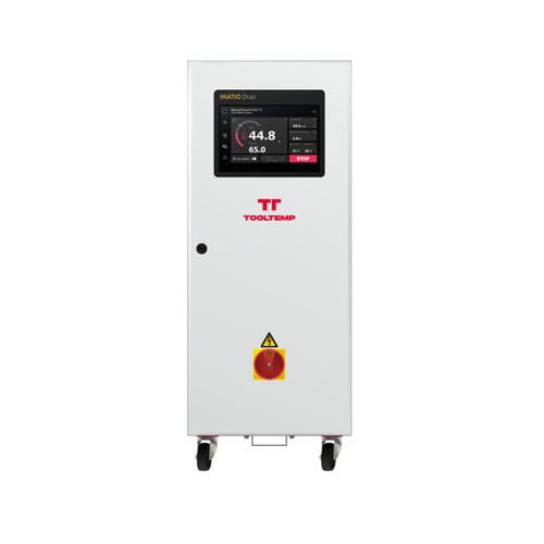 Temperature control unit with touchscreen - MATIC DUO 90/150 18E  - TOOL-TEMP FRANCE - oil / water / circulating water