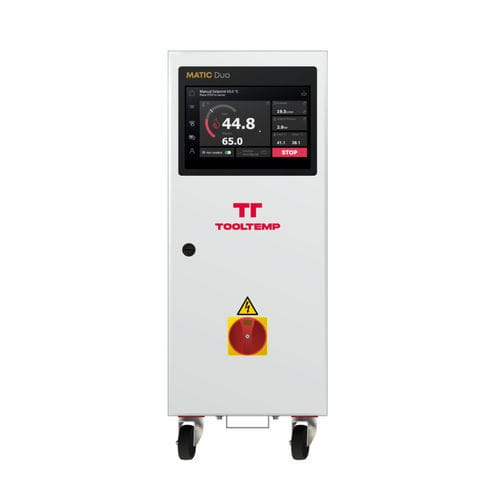 Temperature control unit with touchscreen - MATIC Duo 90/150 9E - TOOL-TEMP FRANCE - oil / water / circulating water