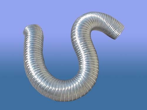 Flexible air duct - UAS FUGA - UNVEREN Co.Inc. - round / aluminum / for ventilation