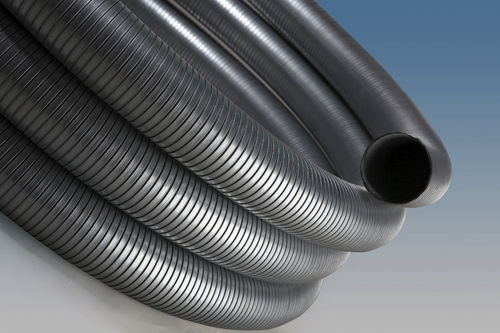 Flexible air duct - UAS FUGA GALVANIZED STEEL SPIRAL - UNVEREN Co.Inc. - spiral / circular / galvanised steel