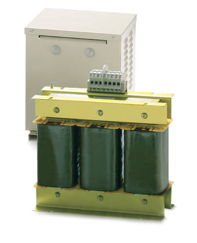 Isolation transformer - TRT 33 series - DF ELECTRIC - dry / three-phase / floor-standing
