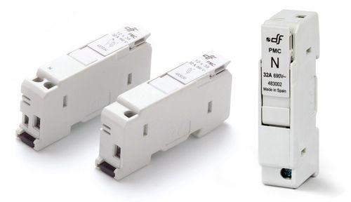 Cylindrical fuse holder - PMC series - DF ELECTRIC - compact / IEC / modular