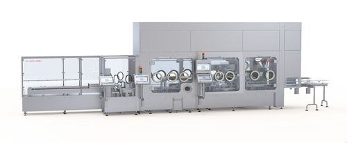 Fully-automatic filling machine - Bausch + Ströbel Maschinenfabrik Ilshofen GmbH+Co. KG - for cartridges / syringe / vial