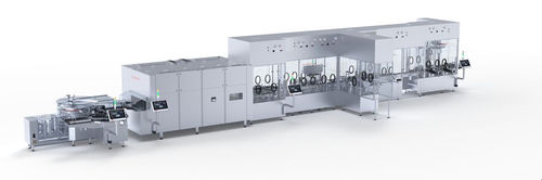 Filling and closing machine for sterile applications - FVF5064 - Bausch + Ströbel Maschinenfabrik Ilshofen GmbH+Co. KG - for pharmaceutical applications
