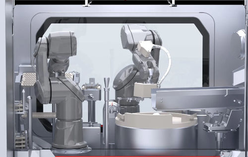 Sorting system for the pharmaceutical industry - Bausch + Ströbel Maschinenfabrik Ilshofen GmbH+Co. KG - automated / cap / for bottle closures