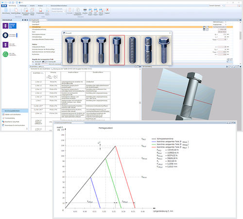 Engineering software - MDESIGN bolt - Tedata - design / development / calculation