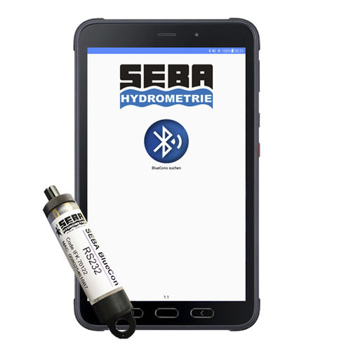 Android tablet - HDA-Tablet - Seba Hydrometrie GmbH & Co. KG - 8" / 64 GB / dust-proof