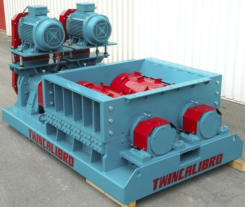 Primary shredder - Twinkalibro - Rentec - double shaft / solid & bulk waste / compact