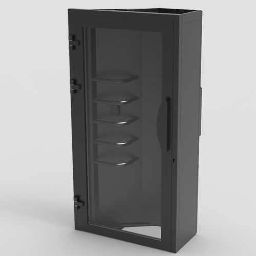 Swing door - B630 - BOLLORE PROTECTION SAS - glass / glazed / industrial