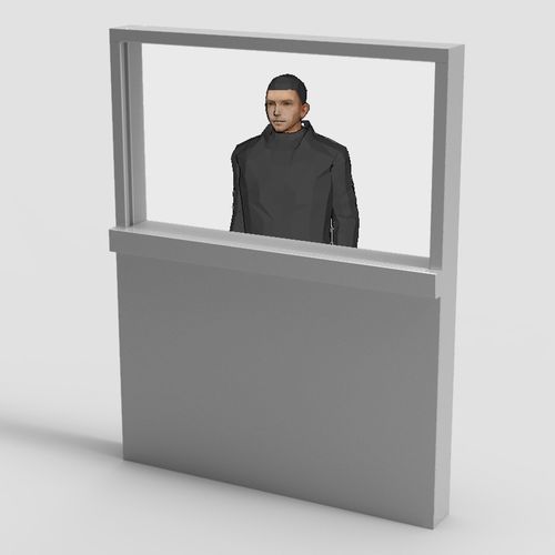 Bulletproof roller shutter - BOLLORE PROTECTION SAS - indoor / isolated / security