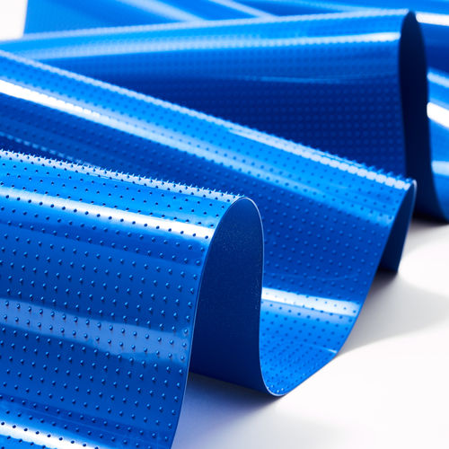 Flexible conveyor belt - BEHA Innovation GmbH - BEHAbelt - polyurethane / nub top / super grip/rough top