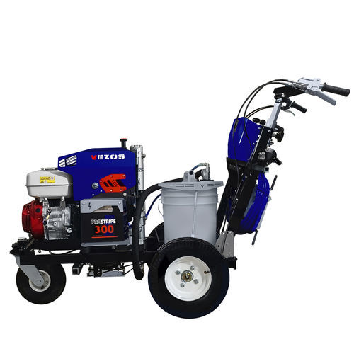 Hydraulic paint striping machine - PROSTRIPE 300 SP - VEZOS - self-propelled / walk-behind / 2 paint guns