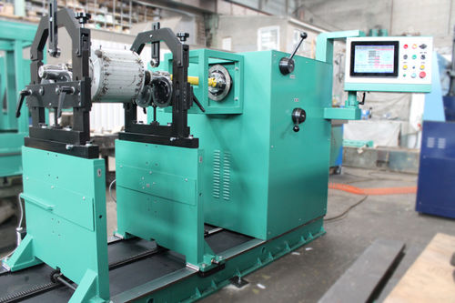 Horizontal balancing machine - 9D717 - VNESHTORG-MICRON - hard bearing / belt-driven / for rotors