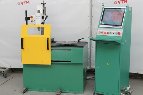 Vertical balancing machine - 97V10 - VNESHTORG-MICRON - hard bearing / belt-driven / for rotors