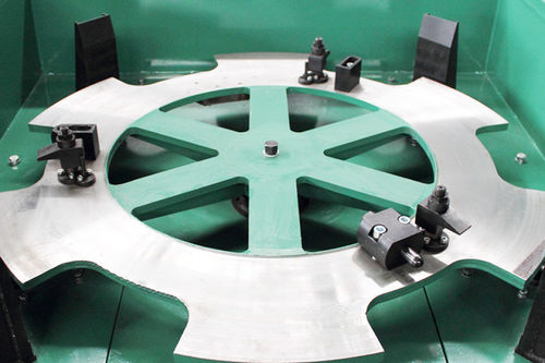 Vertical balancing machine - 97V300 - VNESHTORG-MICRON - hard bearing / belt-driven / for rotors