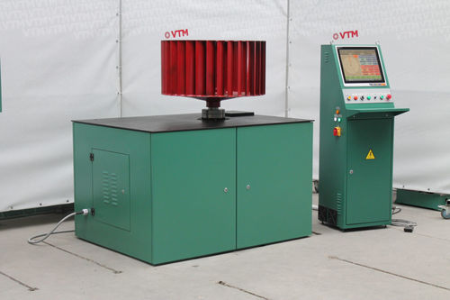Vertical balancing machine - 97V300 - VNESHTORG-MICRON - dynamic / for brake discs / for trains
