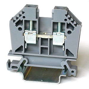 DIN rail-mounted terminal block - 43401 series - Morsettitalia - screw connection / feed-through / IEC