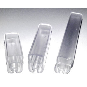 Adhesive tag - 438MT+ series - Morsettitalia - ABS / sleeve / transparent
