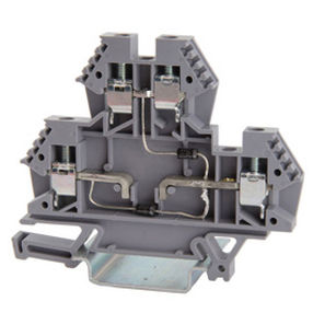 DIN rail-mounted terminal block - 43555 - Morsettitalia - screw connection / diode