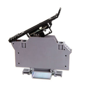 DIN rail-mounted terminal block - 43481 H - Morsettitalia - screw connection / lever-operated / gray