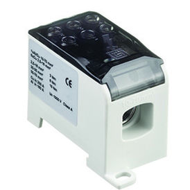 DIN rail-mounted terminal block - 608070 - Morsettitalia - screw connection / power / multi-tier