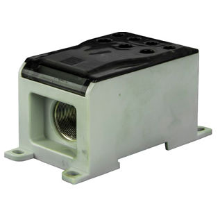 DIN rail-mounted terminal block - 608240C - Morsettitalia - screw connection / gray / multi-tier