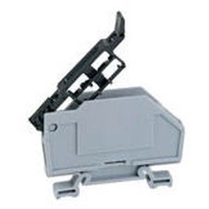 Fused terminal block - 43445 series - Morsettitalia - DIN rail-mounted / lever-operated / plastic