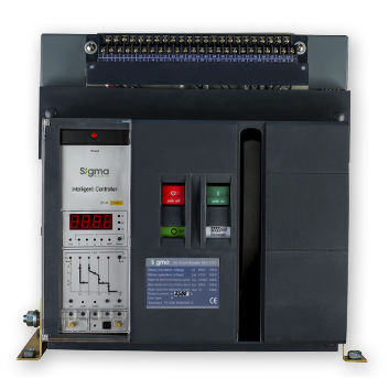 Air-operated circuit breaker - SIGMA ELEKTRIK - earth-leakage / overload / 3-pole