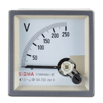 Panel-mount measuring device - SIGMA ELEKTRIK - voltage / AC / analog
