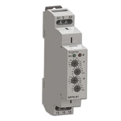 Asymmetrical time relay - SIGMA ELEKTRIK - sequence / DIN rail mounted / for pump