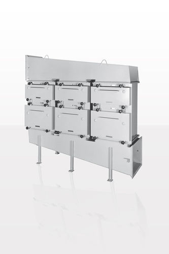 Activated carbon filter housing - NSC - MANN+HUMMEL Air Filtration - HEPA / for air / stainless steel