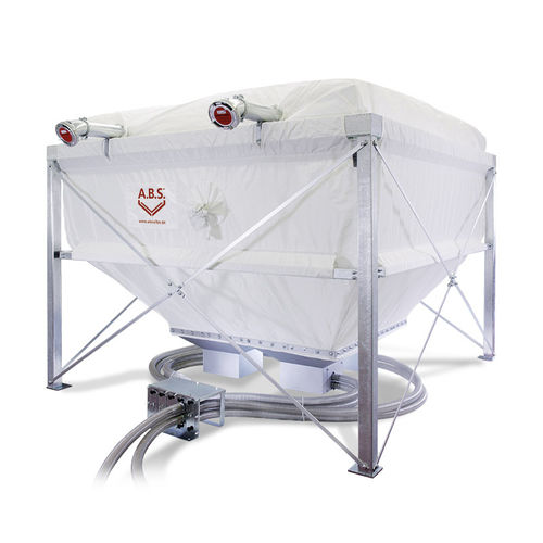 Wood pellet silo - Flexilo MODULE - A.B.S. Silo- und Förderanlagen