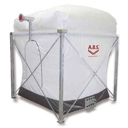 Flat bottom silo - Flexilo FLAT BOTTOM - A.B.S. Silo- und Förderanlagen - for wood pellets
